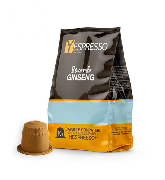 20 Capsule Yespresso Ginseng - Compatibile Nespresso