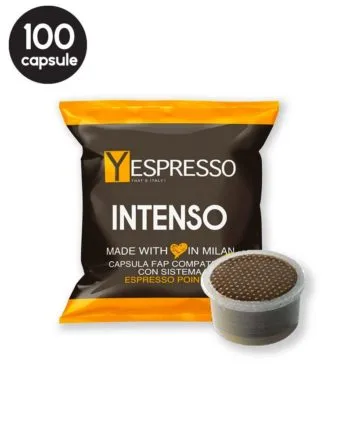 100 Capsule Yespresso Intenso – Compatibile Espresso Point 100 Capsule Yespresso Intenso – Compatibile Espresso Point