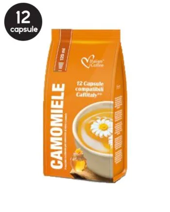 12 Capsule Italian Coffee Ceai Musetel & Miere – Compatibile Cafissimo / Caffitaly / BeanZ 12 Capsule Italian Coffee Ceai Musetel & Miere – Compatibile Cafissimo / Caffitaly / BeanZ
