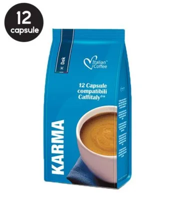 12 Capsule Italian Coffee Karma Dek – Compatibile Cafissimo / Caffitaly / BeanZ 12 Capsule Italian Coffee Karma Dek – Compatibile Cafissimo / Caffitaly / BeanZ