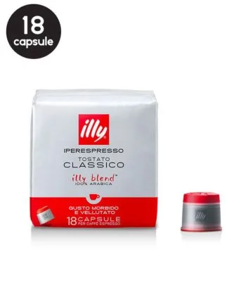 18 Capsule Illy Iperespresso Tostato Classico