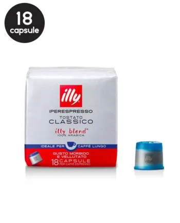 18 Capsule Illy Iperespresso Tostato Classico