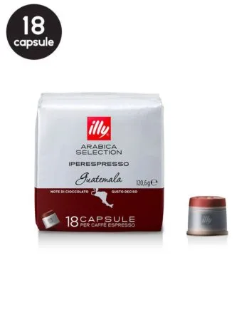 18 Capsule Illy Iperespresso Guatemala