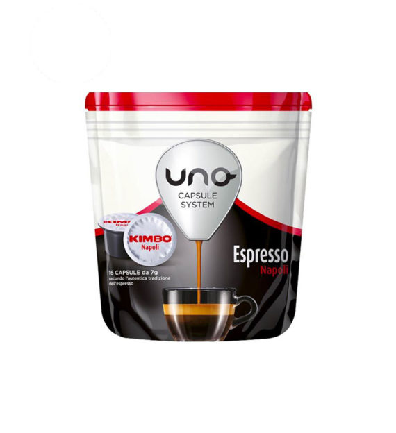 16 Capsule Kimbo Uno System Espresso Napoli