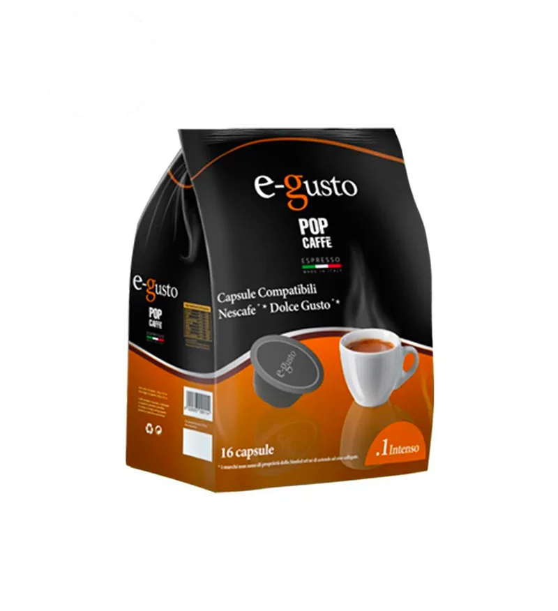 16 Capsule Pop Caffe Miscela 1 Intenso – Compatibile Dolce Gusto 16 Capsule Pop Caffe Miscela 1 Intenso – Compatibile Dolce Gusto