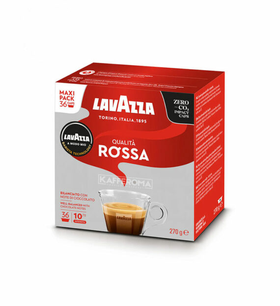 36 Capsule Lavazza A Modo Mio - Espresso Qualita Rossa