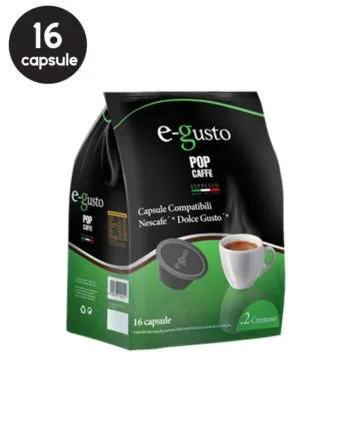 16 Capsule Pop Caffe Miscela 2 Cremoso – Compatibile Dolce Gusto 16 Capsule Pop Caffe Miscela 2 Cremoso – Compatibile Dolce Gusto