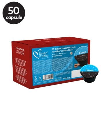 50 Capsule Italian Coffee Essenza Decaffeinato – Compatibile Lavazza Blue 50 Capsule Italian Coffee Essenza Decaffeinato – Compatibile Lavazza Blue