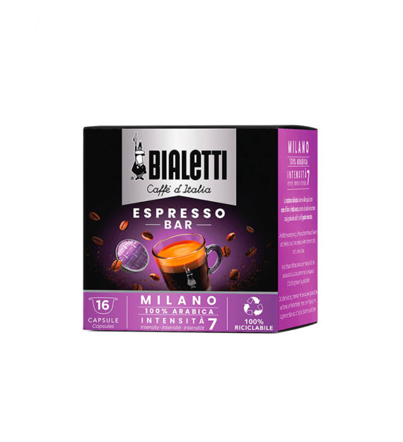 16 Capsule Bialetti Espresso Milano