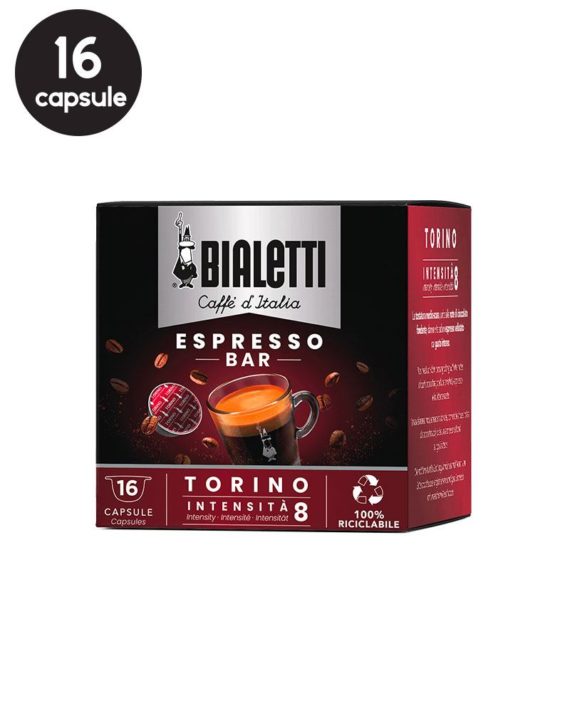 16 Capsule Bialetti Espresso Torino