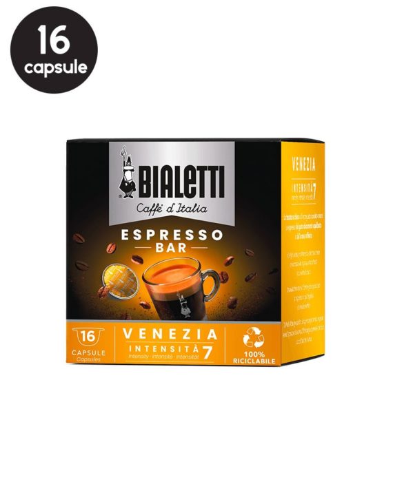 16 Capsule Bialetti Espresso Venezia