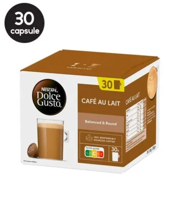 30 Capsule Nescafe Dolce Gusto Caffe Au Lait
