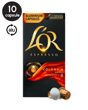 10 Capsule L'Or Espresso Colombia – Compatibile Nespresso