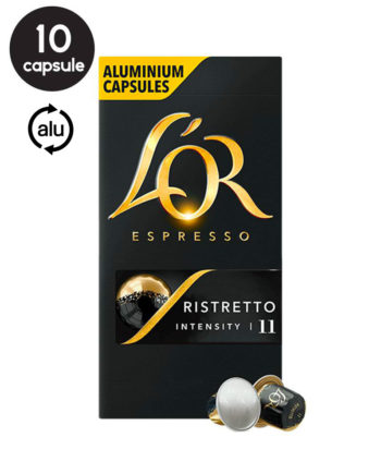 10 Capsule L'Or Espresso Ristretto – Compatibile Nespresso