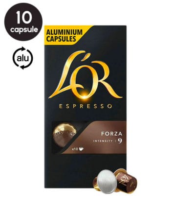 10 Capsule L'Or Espresso Forza – Compatibile Nespresso
