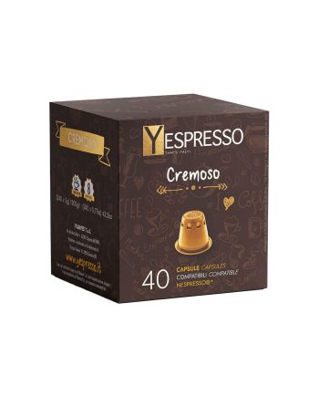 40 Capsule Yespresso Cremoso - Compatibile Nespresso 40 Capsule Yespresso Cremoso - Compatibile Nespresso – Kafferoma
