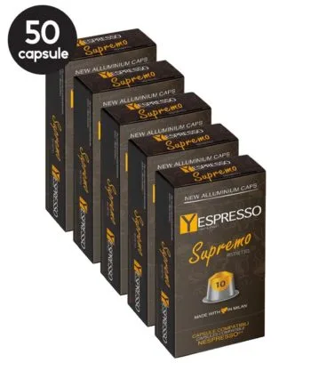 50 Capsule Yespresso Supremo - Compatibile Nespresso 50 Capsule Yespresso Supremo - Compatibile Nespresso