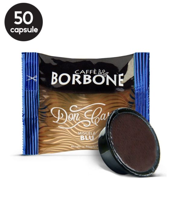 50 Capsule Borbone Espresso Miscela Blu – Compatibile A Modo Mio