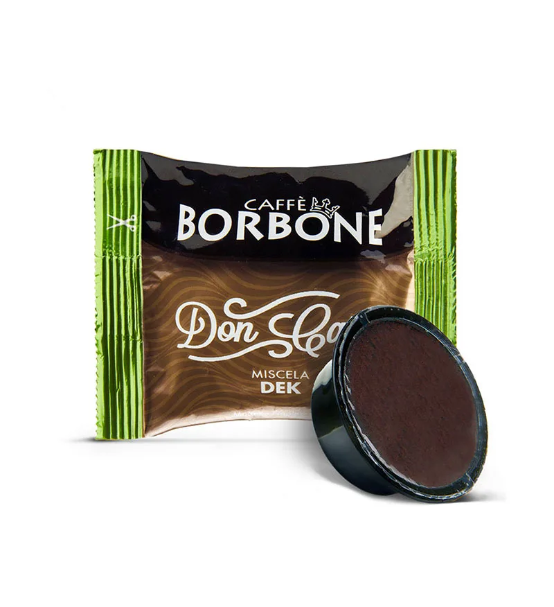 50 Capsule Borbone Espresso Miscela Dek – Compatibile A Modo Mio