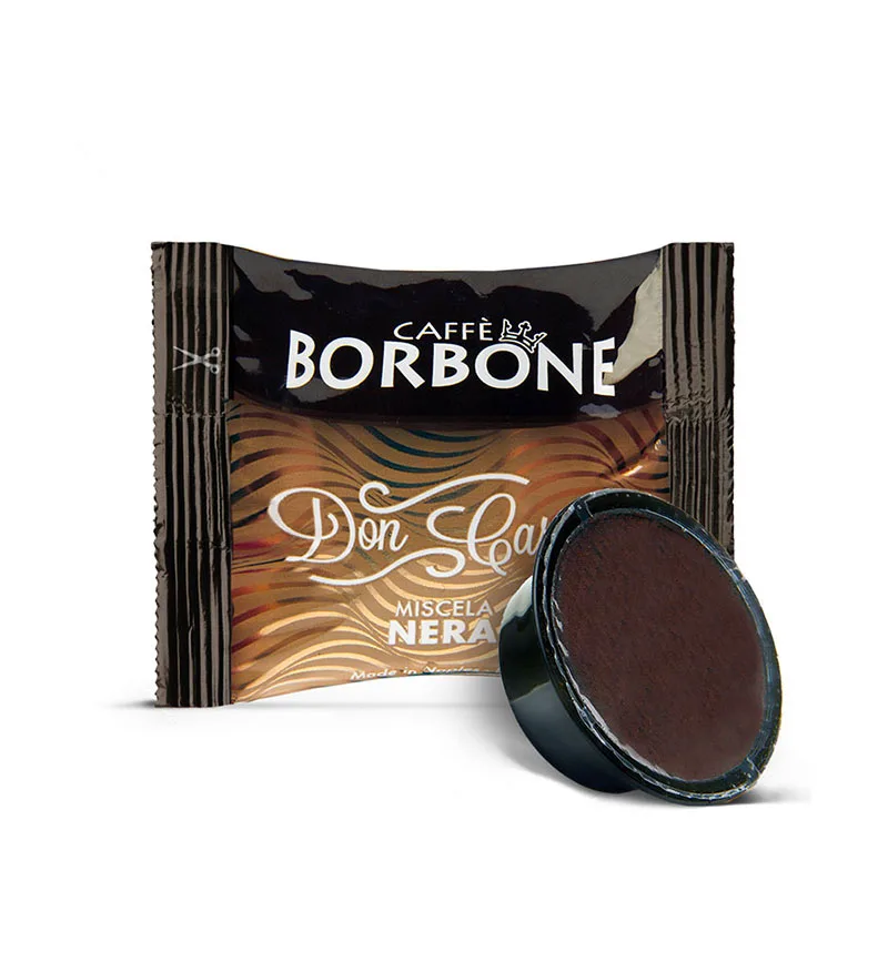 50 Capsule Borbone Espresso Miscela Nera – Compatibile A Modo Mio