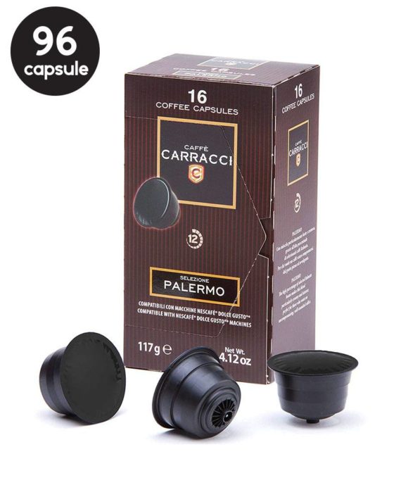 96 Capsule Carracci Espresso Palermo – Compatibile Dolce Gusto