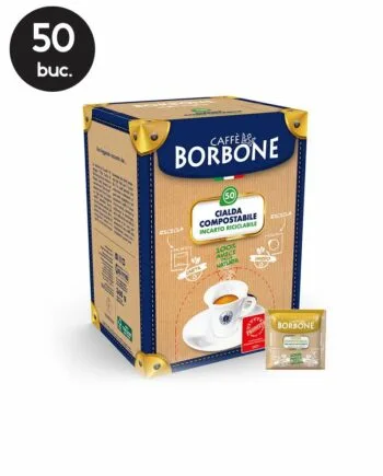 50 Paduri Biodegradabile Borbone Espresso Miscela Oro - Compatibile ESE44