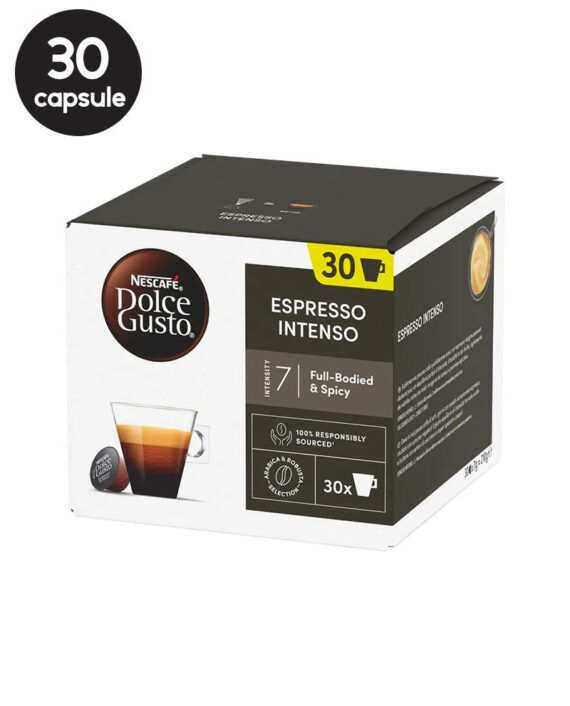 30 Capsule Nescafe Dolce Gusto Espresso Intenso