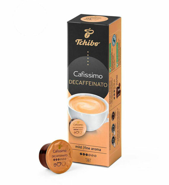 10 Capsule Tchibo Cafissimo Caffe Crema Decofeinizata