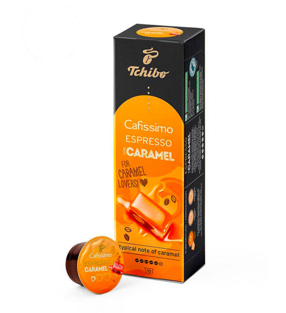 10 Capsule Tchibo Cafissimo Espresso Caramel