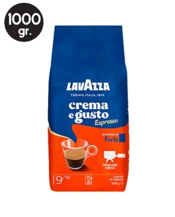 Cafea Boabe Lavazza Crema e Gusto Espresso Forte 1kg (9/10) Cafea Boabe Lavazza Crema e Gusto Espresso Forte 1kg (9/10)