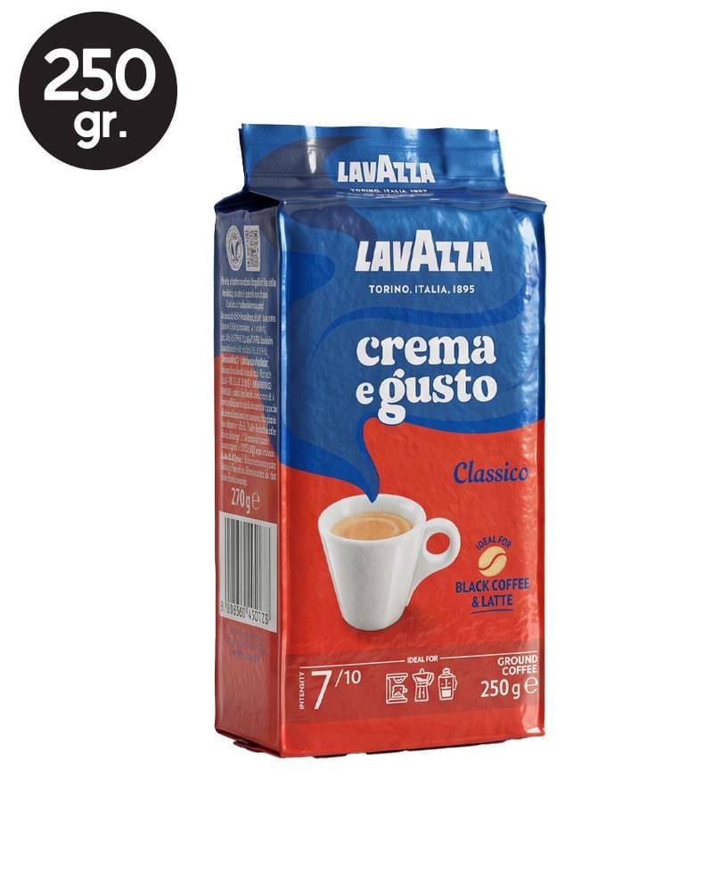 Cafea Macinata Lavazza Crema e Gusto 250gr Cafea Macinata Lavazza Crema e Gusto 250gr