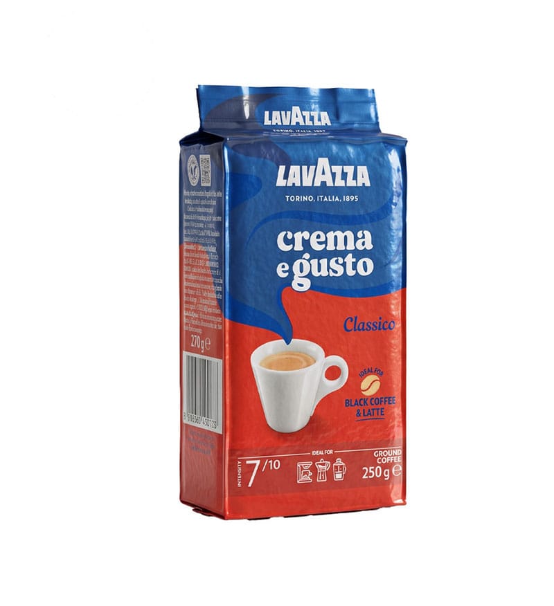 Cafea Macinata Lavazza Crema e Gusto 250gr Cafea Macinata Lavazza Crema e Gusto 250gr