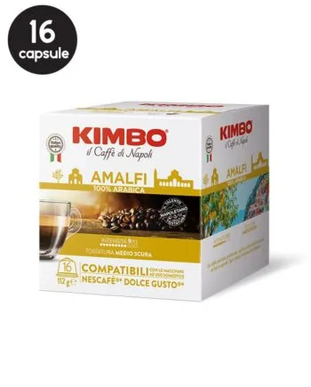 16 Capsule Kimbo Amalfi - Compatibile Dolce Gusto