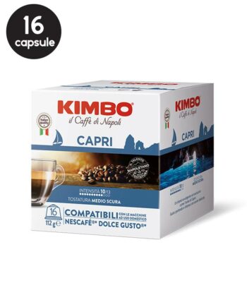 16 Capsule Kimbo Capri - Compatibile Dolce Gusto