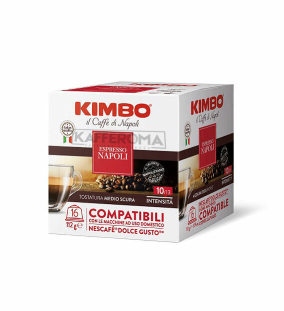 16 Capsule Kimbo Napoli - Compatibile Dolce Gusto