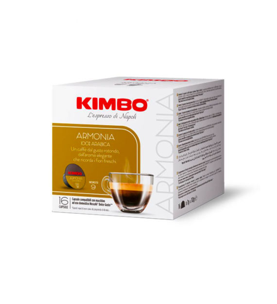 16 Capsule Kimbo Armonia - Compatibile Dolce Gusto