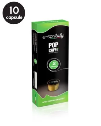 10 Capsule Pop Caffe Miscela 2 Cremoso - Compatibile Cafissimo / Caffitaly / BeanZ 10 Capsule Pop Caffe Miscela 2 Cremoso - Compatibile Cafissimo / Caffitaly / BeanZ
