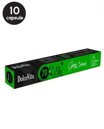 10 Capsule DolceVita Espresso Gran Crema - Compatibile Nespresso