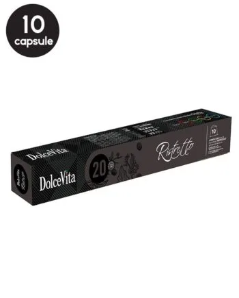 10 Capsule DolceVita Espresso Ristretto - Compatibile Nespresso