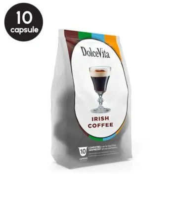 10 Capsule DolceVita Irish Coffee - Compatibile Nespresso