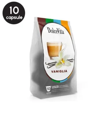 10 Capsule DolceVita Caffe Alla Vaniglia - Compatibile Nespresso