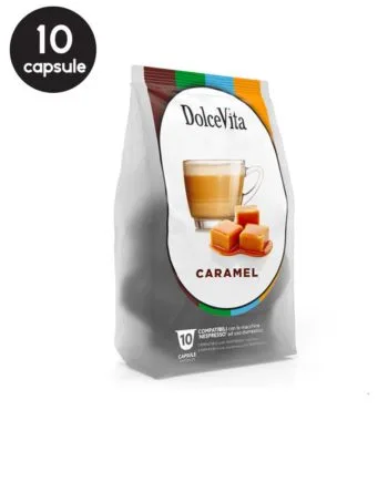 10 Capsule DolceVita Caramelito - Compatibile Nespresso