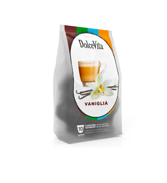 10 Capsule DolceVita Caffe Alla Vaniglia - Compatibile Nespresso