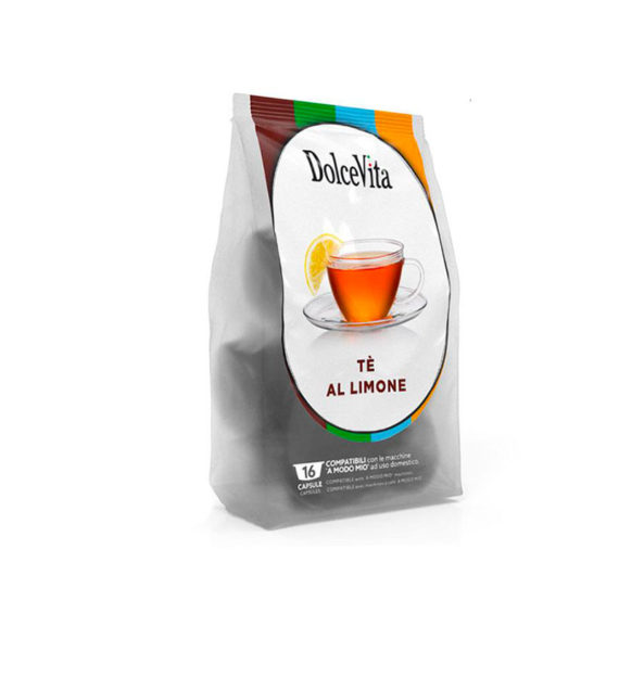 16 Capsule DolceVita Ceai Lamaie - Compatibile A Modo Mio