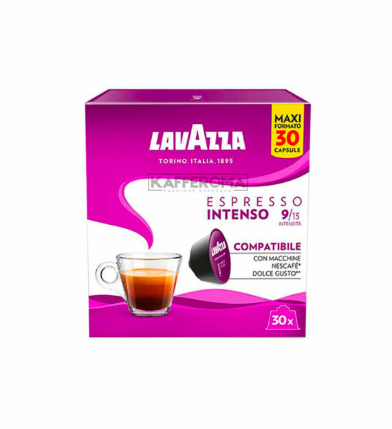 16 Capsule Lavazza Espresso Intenso - Compatibile Dolce Gusto