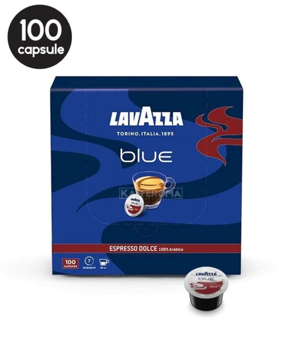 100 Capsule Lavazza Blue Espresso Dolce