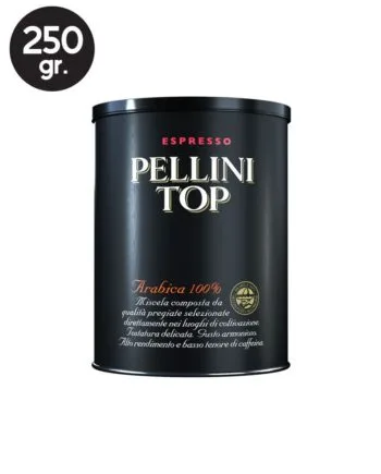Cafea Macinata Pellini Top Arabica Cutie Metalica 250gr Cafea Macinata Pellini Top Arabica Cutie Metalica 250gr