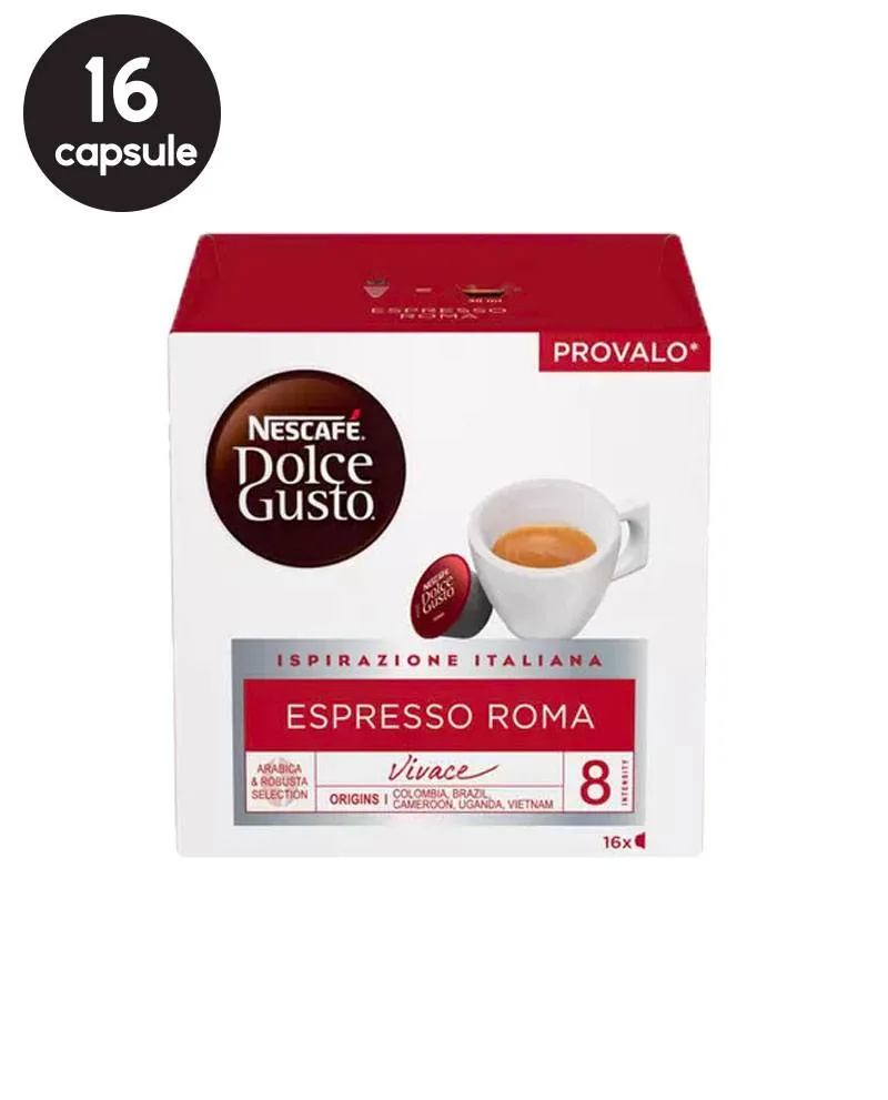16 Capsule Nescafe Dolce Gusto Espresso Roma 16 Capsule Nescafe Dolce Gusto Espresso Roma