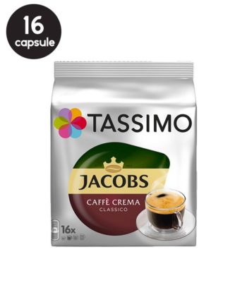 16 Capsule Tassimo Jacobs Caffe Crema Classico