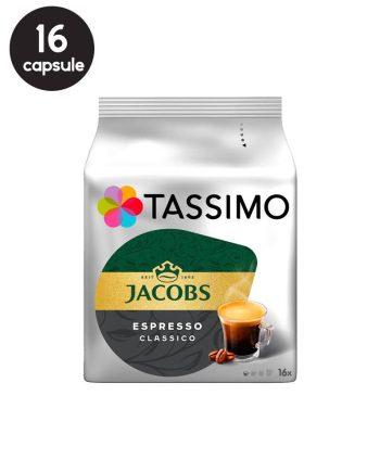 16 Capsule Tassimo Jacobs Espresso Classico